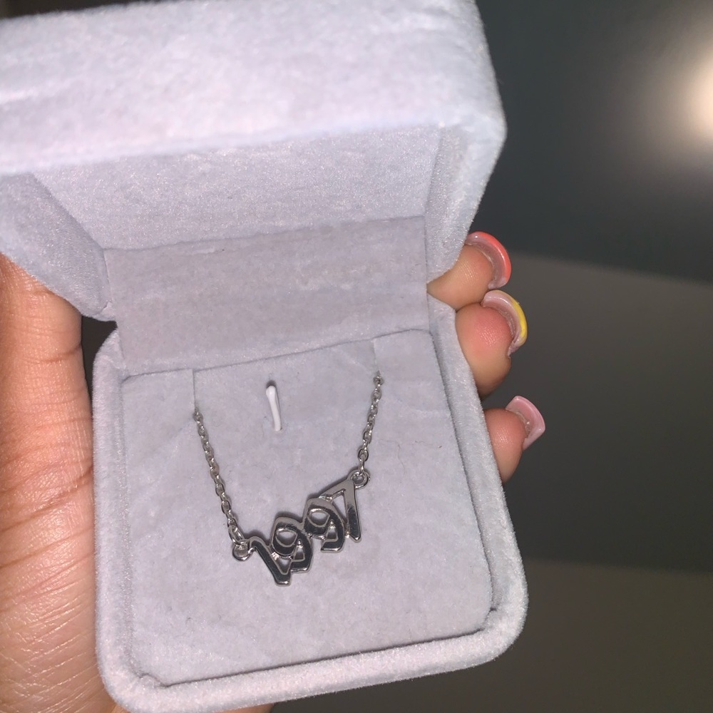 Year Necklace Silver 1997